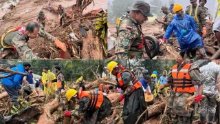 Wayanad Landslides: Rescue Ops Continue On Day 5 With 300 Still Missing; Death Toll Stands At 308